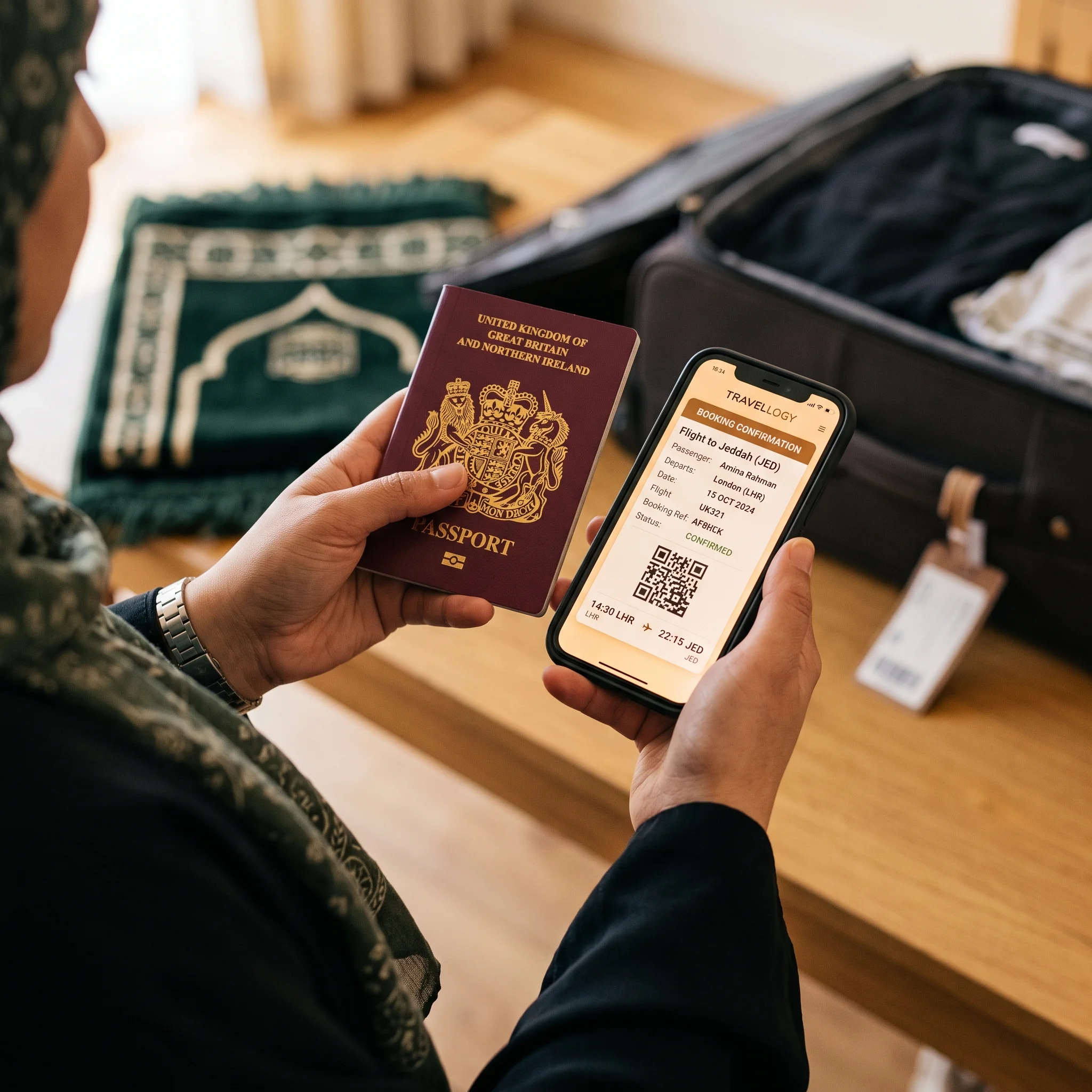 how to book Hajj